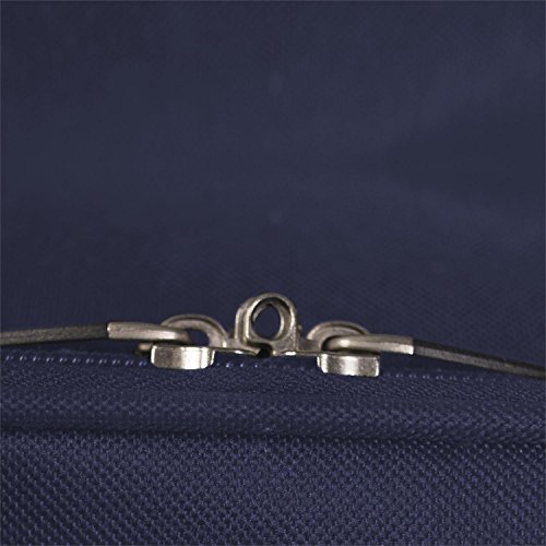 ITACA - Maleta Cabina Avion 55x30x20 cm Trolley 4 Ruedas Poliéster EVA. Equipaje de Mano. Ligera. Mango y Asas. Low Cost Ryanair Vueling. I52750, Color Marino