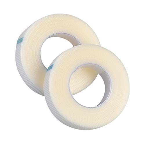 ITME 2 Rollo de Extensión de Pestañas de PE Debajo de La Cinta de La Almohadilla Para el Adhesivo de Pestañas Postizasutilizada Para Extensión de Pestañas (1,2 CM* 9 M)