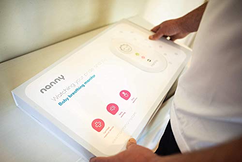 JABLOTRON™ Nanny Monitor BM-02 Babyphone - Monitor de Respiración para Bebés con 1x Sensor de Alfombras - Monitorea la respiración de su hijo - Fabricado en la UE