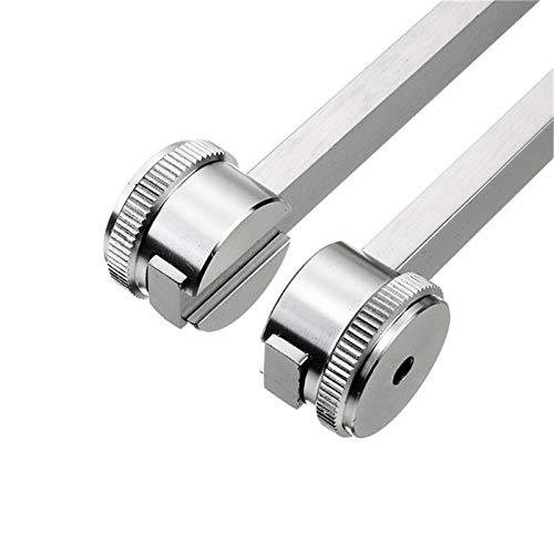 JAP768 128Hz 256Hz Médico Neurológico de sintonización Tenedor Set con Triángulo percusión del Martillo por sonidoterapia Terapia de aleación de Aluminio