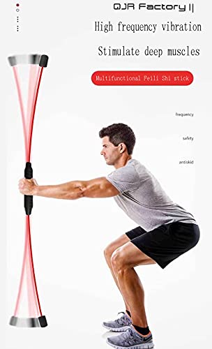 JBZP Barra Flexible para Quemar Grasa De Alta Eficiencia para El Hogar Barra De Fibra De Vidrio De FlexióN, Utilizada para Ejercicios AeróBicos/Hombros Y MúSculos Abdominales