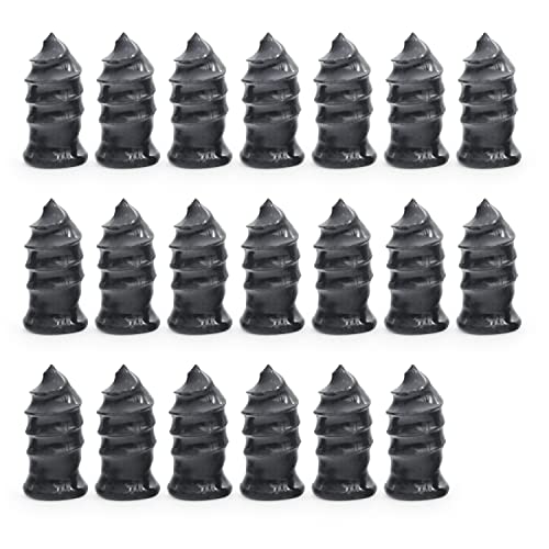 JEJA Clavos de Goma para Reparación de Neumáticos, 20 Piezas Clavos de Reparación de Neumáticos, Kit de Reparación de Neumáticos, Clavos de Goma, 3~5 mm, para Auto Motocicleta Reparación