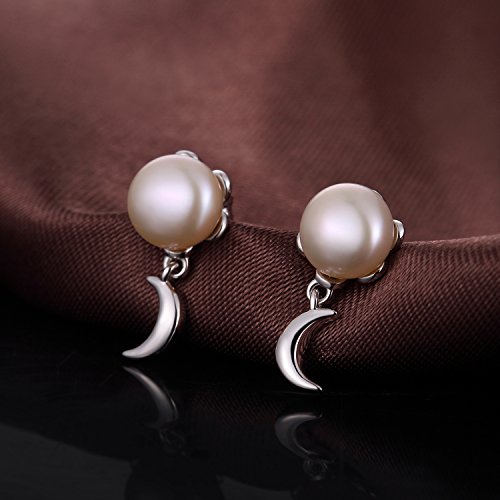 jiamiaoi 925 Sterling Silber perla