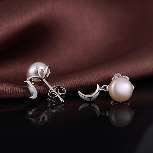 jiamiaoi 925 Sterling Silber perla