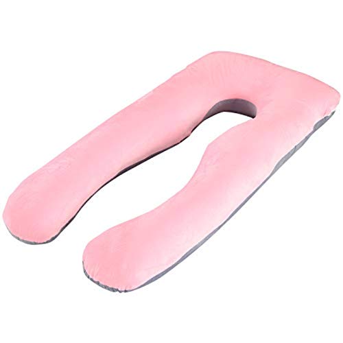Jian Ya Na Almohada de Embarazo Almohada de Lactancia Almohada de Maternidad Multifuncional con Soporte para Todo el Cuerpo