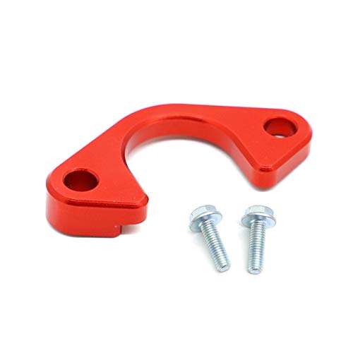 Jiuyue-shoes, FJY-PIÈCES, Piezas de Aluminio LS Bomba de Aceite Faja de Recogida Tubo Tubo Mantenga presionada Brace Ajuste for LS1 LS2 Motor LS3 (Color : Negro)