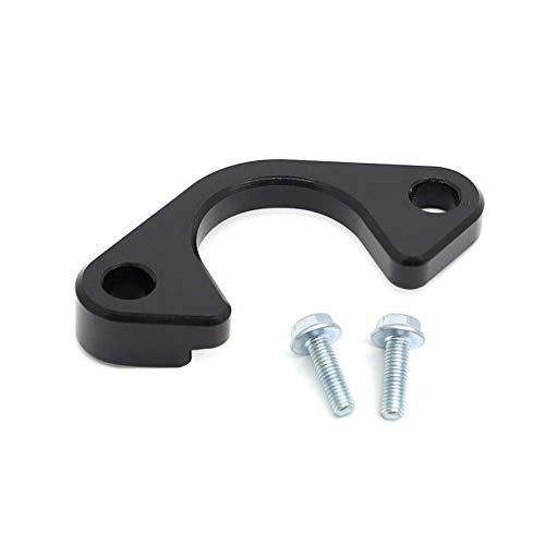 Jiuyue-shoes, FJY-PIÈCES, Piezas de Aluminio LS Bomba de Aceite Faja de Recogida Tubo Tubo Mantenga presionada Brace Ajuste for LS1 LS2 Motor LS3 (Color : Negro)
