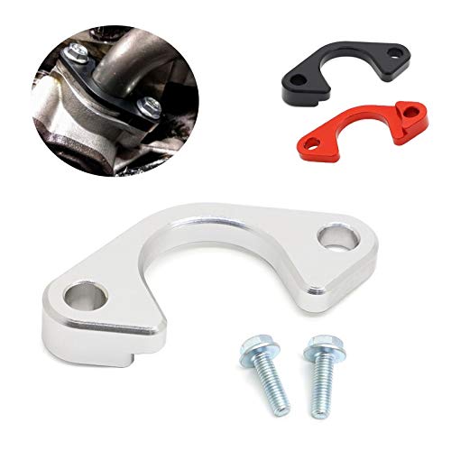 Jiuyue-shoes, FJY-PIÈCES, Piezas de Aluminio LS Bomba de Aceite Faja de Recogida Tubo Tubo Mantenga presionada Brace Ajuste for LS1 LS2 Motor LS3 (Color : Negro)