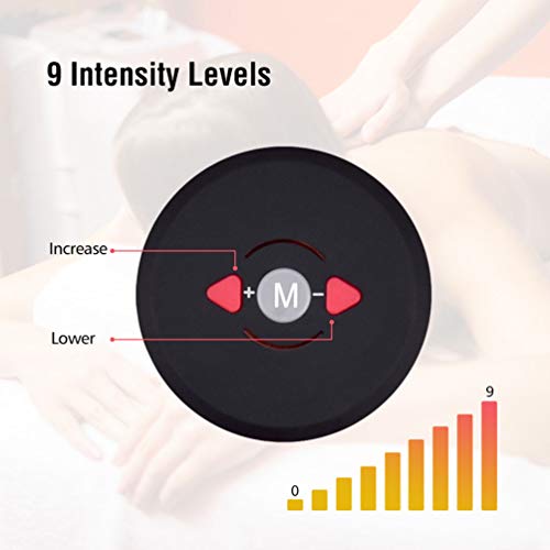 JJDD'G EMS Estimulador de Masaje Pie Recargable Fisioterapia Inteligente TENS Pulsos de Baja Frecuencia Estimulación Muscular Eléctrica para Mejorar la Circulación Sanguínea