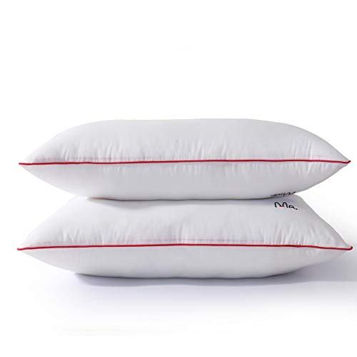 JKL Masaje casero cómodo par Almohada, Proteger Almohada Cervical, Almohada de Cuello Adulto, masajeador de presión de Dedo (par) 48 * 74 CM (Color : A)
