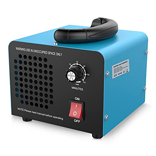 JOBYNA Generador de Ozono 20,000mg/h, Industrial Purificador Ozono de Aire con Temporizador Ozonizador Elimina Olores para Oficina, Garaje, Automóviles, Habitación, Humo y Mascotas