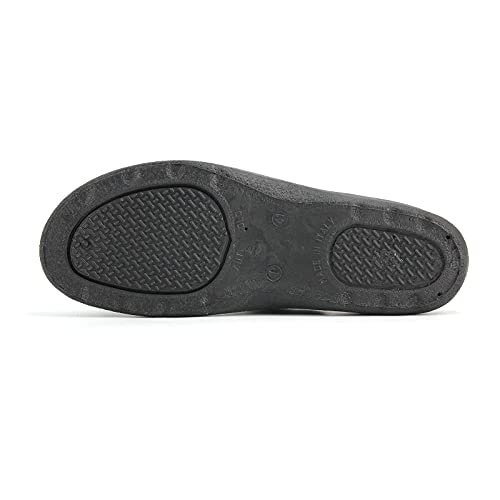 JOMIX Zuecos sanitarios para mujer de piel auténtica para hombre, anatómicas, Zuecos sanitarios, fabricados en Italia, Negro para mujer., 38 EU