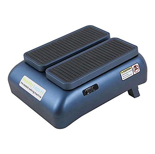 joyvio Power Legs Vibration Plate - Equipo automático para Ejercicio de piernas - Plataforma de masajeador de pies con Cabezales de acupresión giratorios Masajeador de pies eléctrico de múltiples
