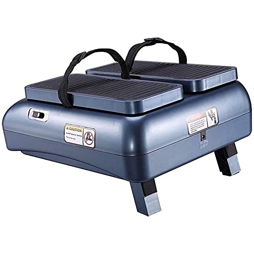 joyvio Stepper Eléctrico para Jóvenes De Mediana Edad Y Ancianos - Power Legs Vibration Plate Plataforma De Masajeador De Pies con Cabezales De Acupresión Giratorios Masajeador De Pies Eléctrico