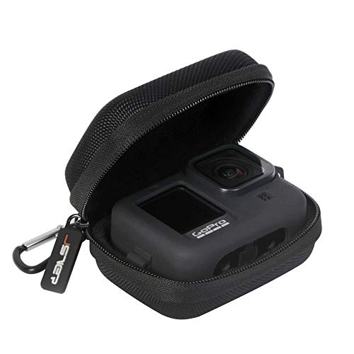 JSVER Bolsa de Protectora para GoPro Hero 10/9 Funda para GoPro 10/9/8/7/6/5/ dji Osmo Action cámara Bolsa de Almacenamiento Estuche de Transporte Compatible con GoPro Accesorios Negro