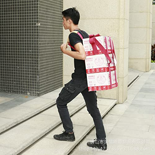 JunJia Mano en Movimiento Correa de Hombro para Llevar Refrigerador de elevación Simple Lavadora Subir y Bajar escaleras Cuerda para Herramientas Que Ahorra Mano-Red