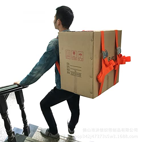 JunJia Mano en Movimiento Correa de Hombro para Llevar Refrigerador de elevación Simple Lavadora Subir y Bajar escaleras Cuerda para Herramientas Que Ahorra Mano-Red