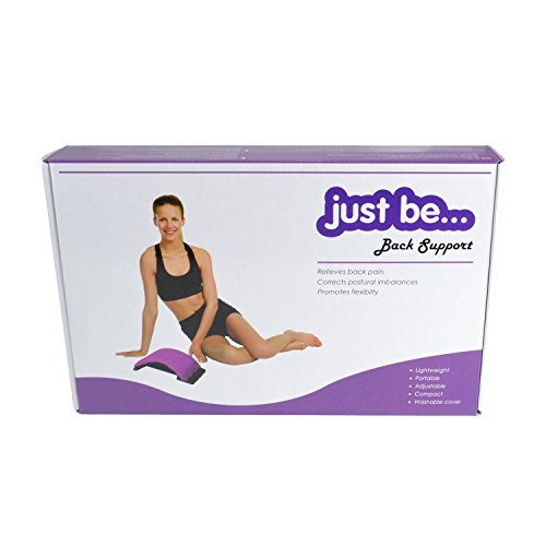 just be...® Soporte Lumbar 3 en 1 - Negro