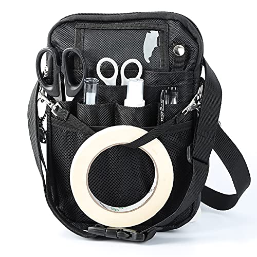 JYKCBP Cinturón Organizador Médico, Bolsa De Almacenamiento Multifuncional para Enfermeras, Protector De Tela Oxford 1680D contra El Agua, Se Aplica a La Tienda Vendajes, Gasas, Estetoscopios