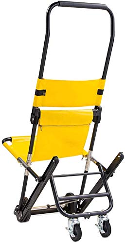 JYLT EMS Stair Chair, Ambulance Firefighter Evacuation Medical Lift Stair Chair,EVAC+Chair,300H Single Person Operation, 400lbs Capacity
