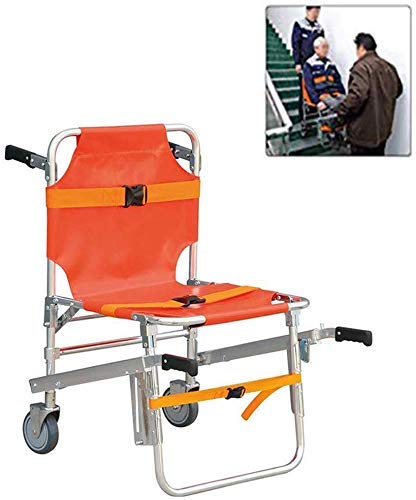 JYLT Stair Chair  Aluminum Light Weight Ambulance Medical Lift - Evacuation Wheel Chairs Emergency Lift New Equipment with Quick Release Buckles