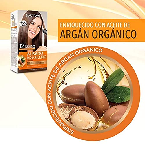 KATIVA ALISADO BRASILEÑO Kit (KERATINA), Único, 1 Unidad (Paquete de 1)