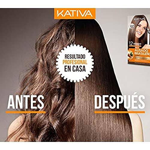 KATIVA ALISADO BRASILEÑO Kit (KERATINA), Único, 1 Unidad (Paquete de 1)