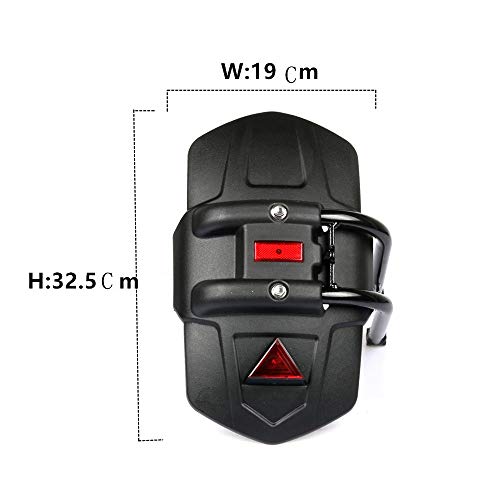 Kaxceay Motorcycle Trasero Fender Mudguard Licenciatura Soporte de Light Holder con for KTM Duke 390 Duke390 Duke 200 2017 2017 2017 Motocicleta Guardabarros