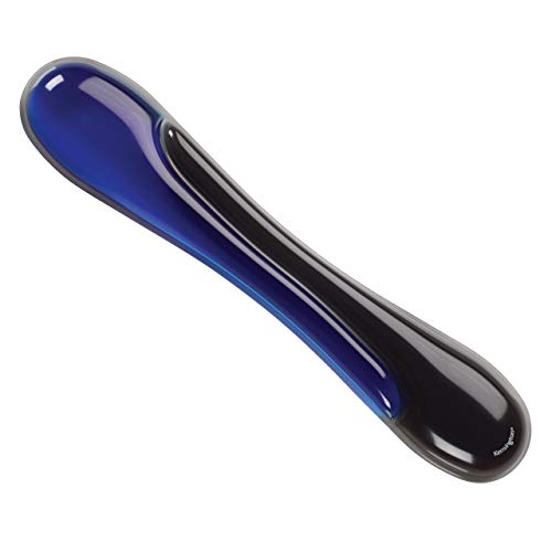 KENSINGTON 62397 - Reposamuñecas Duo gel teclado color negro/azul