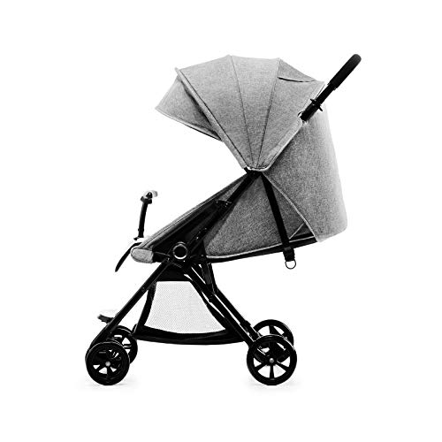 Kinderkraft Silla de Paseo Ligera LITE UP, Carrito, Manejable, Plegable, Gris
