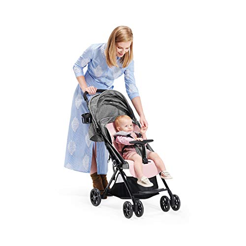 Kinderkraft Silla de Paseo Ligera LITE UP, Carrito, Manejable, Plegable, Gris
