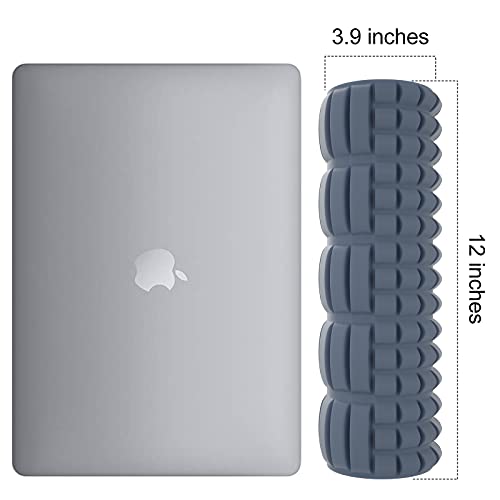 KINGFIT Vibrating Foam Roller, 5-Speed Electric Foam Roller for Muscle Recovery,16-65HZ, Deep Tissue Trigger Point Muscle Relaxing, Carry Bag, USB Cord Included(VF1)
