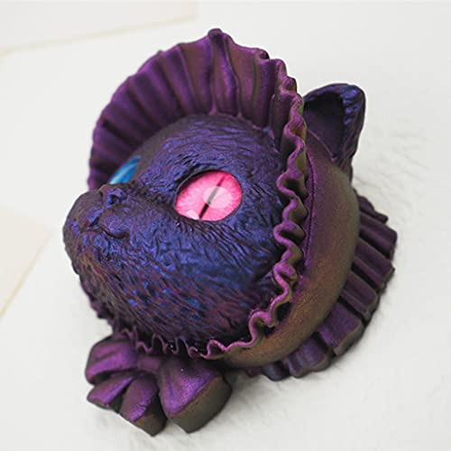 Kits de resina con moldes reutilizables 3D Lolita en forma de gato, molde de silicona para aromaterapia, jabón, herramienta de fabricación de moldes para manualidades y manualidades para principiantes