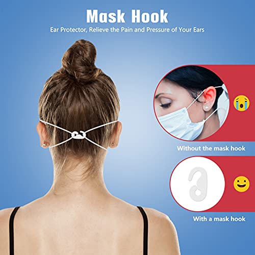 KKmier Mascarillas FFP2 Homologadas 40 Pcs, Mascarilla ffp2 [Certificada CE 2163] con Pendientes Elásticos y Clip Nariz Adaptable, Protección de 5 capas y Filtración de Partículas (EFP) ≥95% (Vistoso)