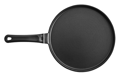 Kopf sartén para Crepes Marra (Aluminio Fundido, 28 cm, Revestimiento ILAG, inducción) Incl. esparcidor de Masa