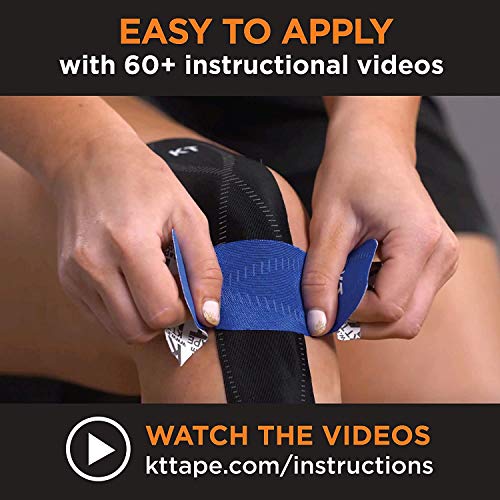 KT TAPE Pro - Cintas de kinesiología, 20 Unidades, precortadas, Color Beige, Pro
