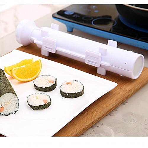 KTING Kit de tubo de molde de rodillo de sushi, máquina de aparatos de arroz de cocina