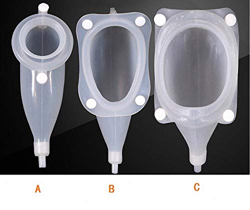 L-CAM Urinario Pee Holder, orina Bolsa de colección colector usable portátil Urinario Bolsa de orina Ventilar Viaje colector Incontinencia Bolsas con Pretina elástico,C