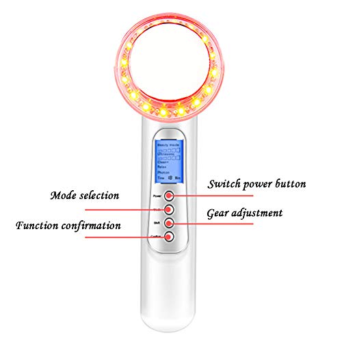 L-HF Masajeador Ultrasónico para Adelgazar, Eliminación de Celulitis, Dispositivo de Reducción de Celulitis, Dispositivo de Pérdida de Peso EMS de Cavitación 5 En 1 para Dar Forma Reafirmante