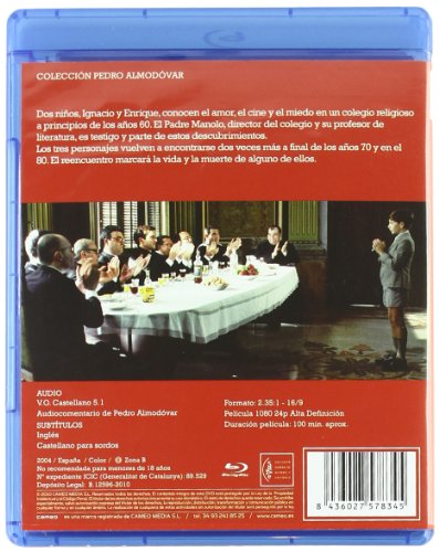 La Mala Educación [BLU-RAY] [DVD]