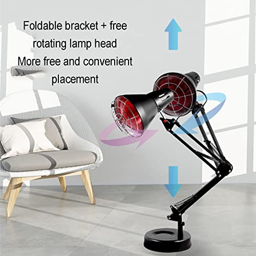 Lámpara Fisioterapia Infrarroja, Flexible Luz Terapia De Calefacción, Termoterapia Para Aliviar El Estrés, Se Utiliza Para Aliviar La Presión Sobre Los Músculos Espalda Rodillas Hombros