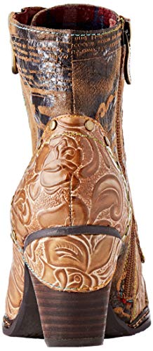 LAURA VITA Alcizeeo 12, Botines Mujer, Camel Camel, 38 EU