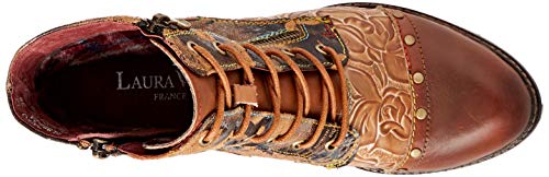 LAURA VITA Alcizeeo 12, Botines Mujer, Camel Camel, 38 EU