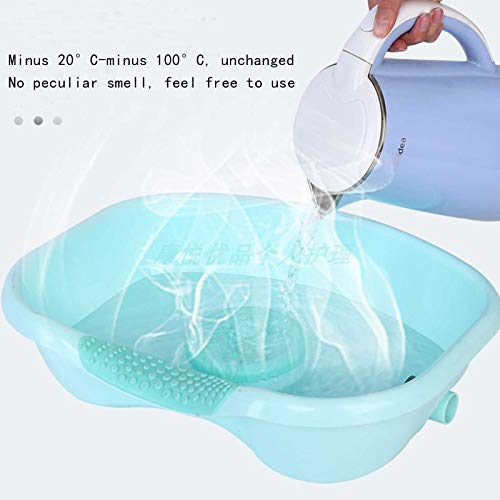 Lavabo de champú, Lavabo portátil en la Bandeja de la Cama para Lavar el Cabello en el Fregadero, Ideal para Aquellos Que están inmovilizados en la Cama