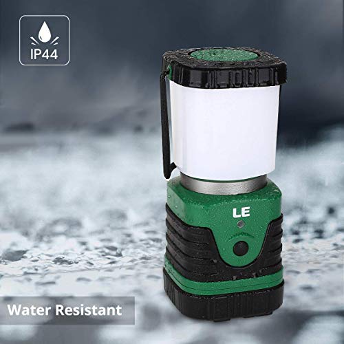 LE Linterna de Camping Recargable, Lámpara de Camping LED 1000 lúmenes, Farol Camping 4 Modos Luz de Emergencia, Luz de Carpa Resistente al Agua para Acampar, Caminar, Pescar, Cortes de Energía y Más