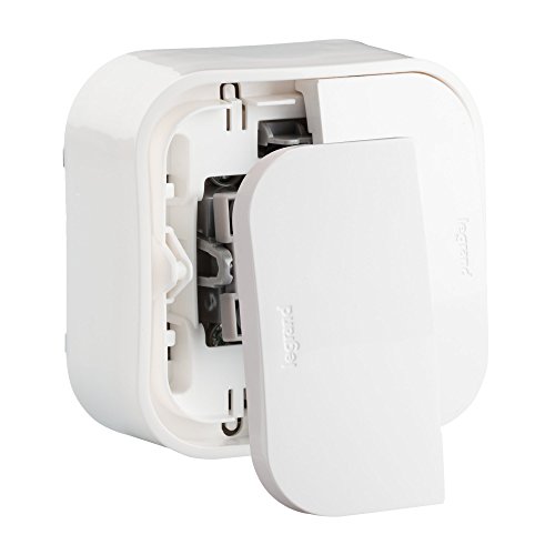 Legrand 782406 Interruptor Luz, Pared, Doble, Blanco