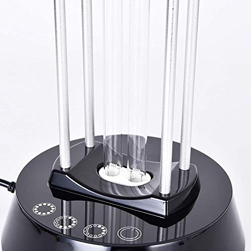 LEICKE Lámpara de desinfección UV | Esterilizador de lámpara UV | UV Esterilizador | Lámpara germicida con sensor de radar generador de ozono | Mata el 99,9% de las bacterias del virus del moho