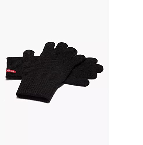 Levi's Ben Touch Screen Gloves, Guantes Hombre, Negro (Black), Large
