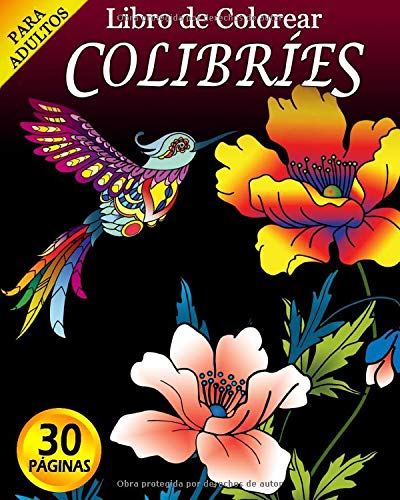 Libro de Colorear para Adultos: Colibríes (Ayuda para Personas Mayores con Demencia o Alzheimer)[Terapia Artística Anti Estrés] (Libros de Colorear)