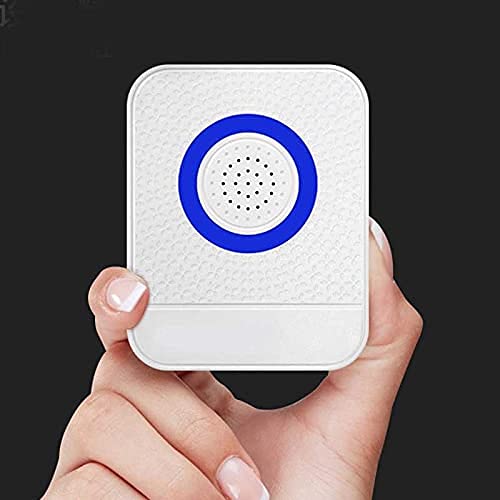 Linjolly Control de Acceso al Puerto con Cable de 12V Timbre de Soporte de Soporte sin batería 12V Dingdong Doorbell Timbre electrónico